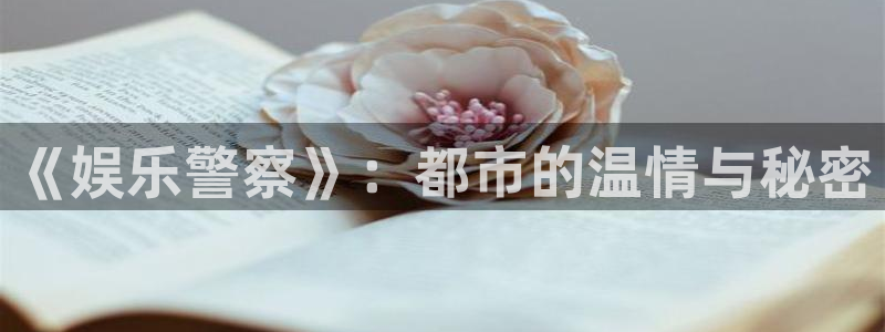 聚彩官方正版官网：《娱乐警察》：都市的温情与秘密